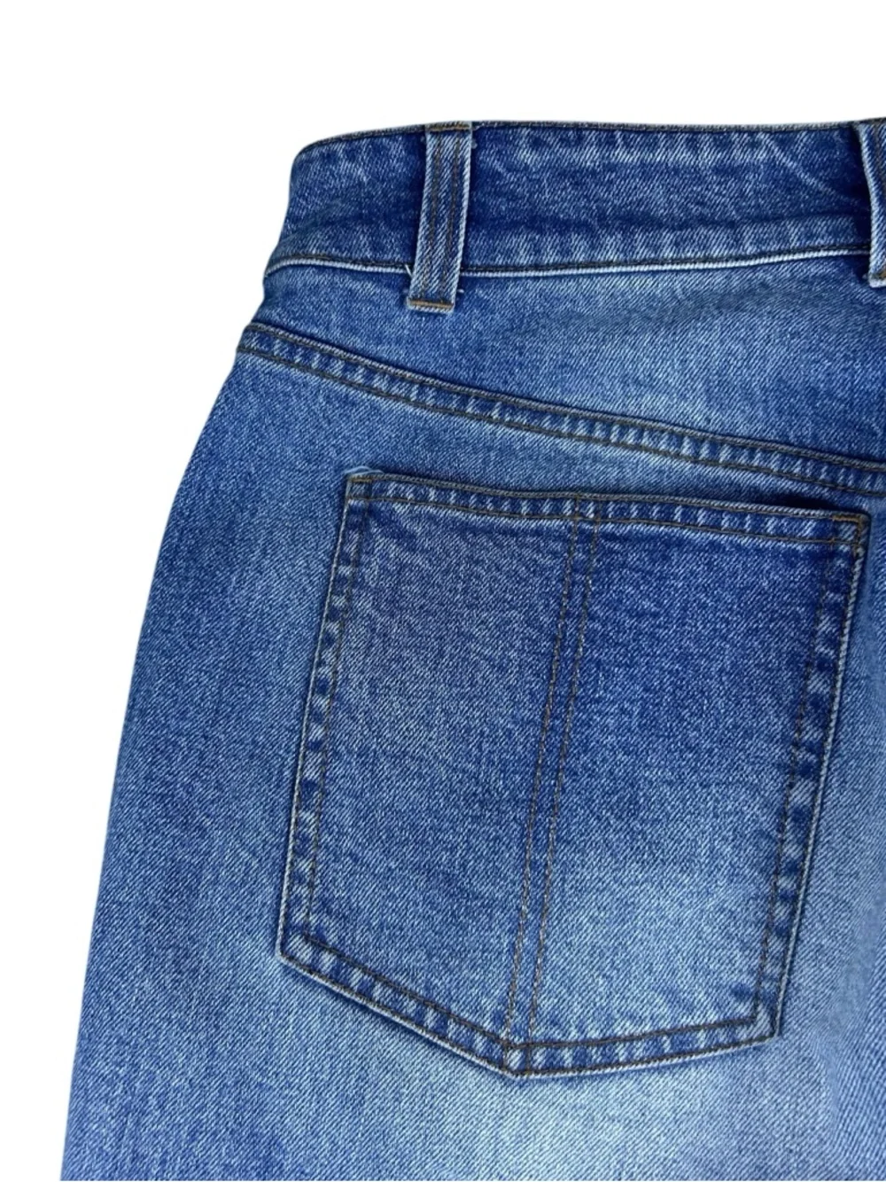 Hellessy High Rise Straight Leg Grosgrain Stripe Side Trim Jeans 28x29 Festival